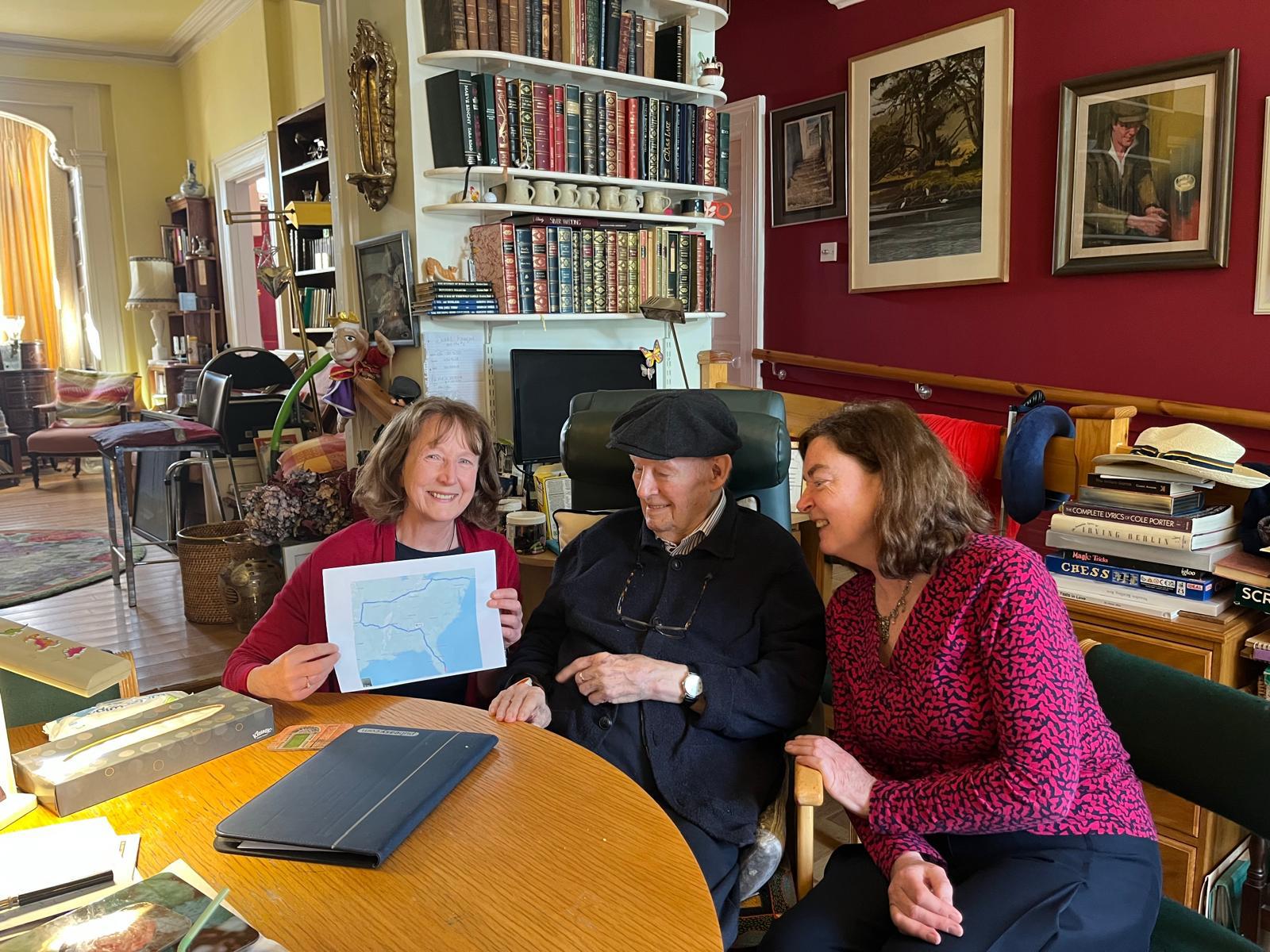 Janet Hawkins announced as latest winner of UCD Maeve Binchy Travel Award, April 2025.